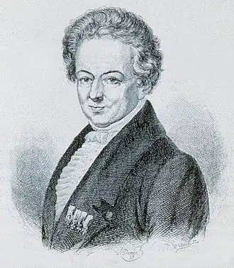 Portrait de François Xavier Antoine de Kentzinger