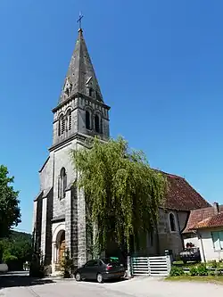 L'église Saint Martin.
