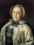 Portrait de Maria Andreïevna Roumiantseva(1699–1788)par Alexeï Antropov.