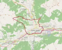 Avec les communes environnantes