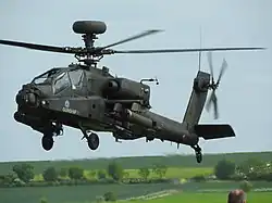 Apache américain, utilisé par l’armée de l’air marocaine et récemment livré