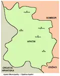 Localités de la municipalité d'Apatin