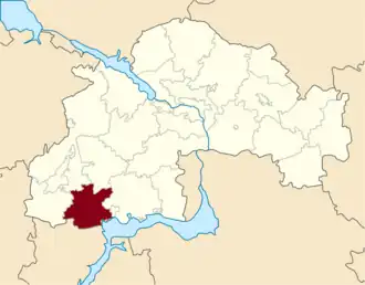 Localisation de Raïon d'Apostolove