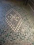 Pavement de mosaïques à l'espagnole