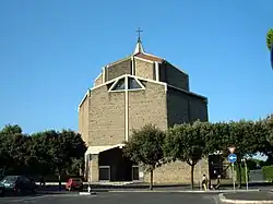 L’église Saint- Polycarpe, quartier Appio Claudio de Rome, Italie.