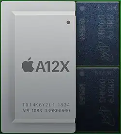 Description de l'image Apple A12X.jpg.