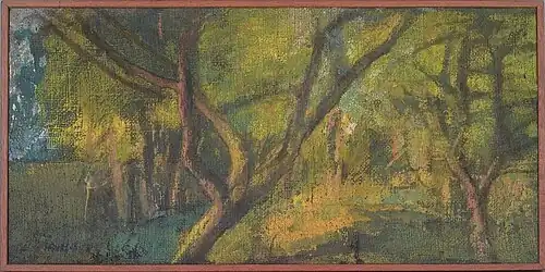 Paysage, collection du musée Départemental d'Art ancien et Contemporaine d'Epinal