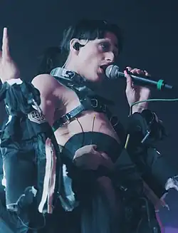 Photo d'Arca lors du Sonar Festival à Barcelone en 2019
