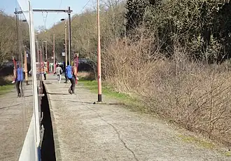 Vue depuis le train.