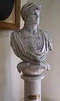 La figure de proue de l'Arès (en), aujourd'hui au Musée d'histoire nationale d'Athènes.