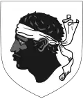 Blason de la Corse.