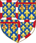 Blason de fr:Blason de Jean de Bourgogne (1415-1491)
