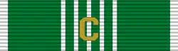 Army Commendation Ribbon avec "C" Device