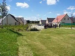 Bassin de rétention, ZAC de la Garenne, 2008.