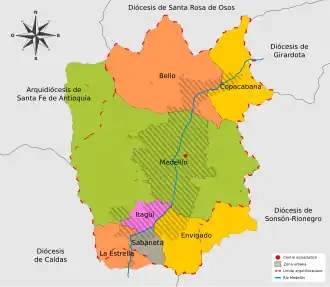 Image illustrative de l’article Archidiocèse de Medellín