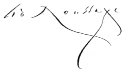 signature d'Arsène Houssaye