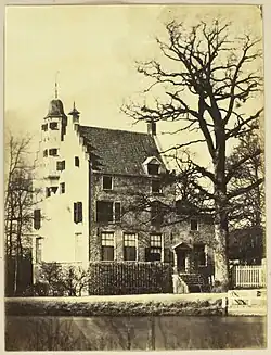 Une maison à Breukelen aan de Vecht, vers 1852