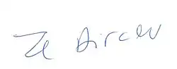 signature de José Dirceu