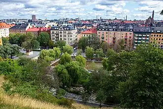 Vue de l'observatoire.