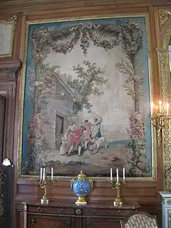 Un fable de La Fontaine de Jean-Baptiste Oudry : Musée Nissim-de-Camondo à Paris