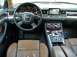 Intérieur avec le MMI Audi&nbsp;(de)