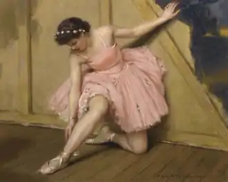 Ballerine au chausson