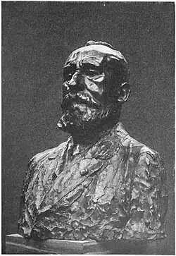 Auguste Rodin, Pierre Puvis de Chavannes (1891), Paris, musée Rodin.