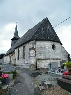Chevet de l'église Saint-Jean-Baptiste.