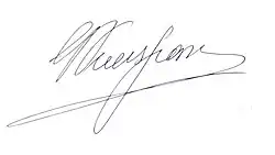 signature de Garry Kasparov