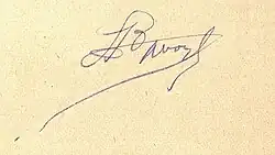 signature de Henri Danoy