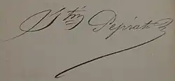 signature de Justin Pépratx