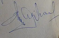 signature de Maurice Bidaux