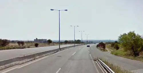 La A25 à Vamvakófyto.