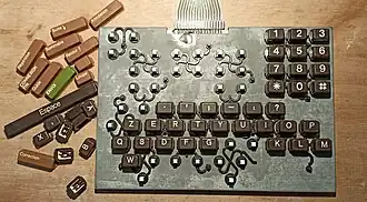 Démontage du clavier