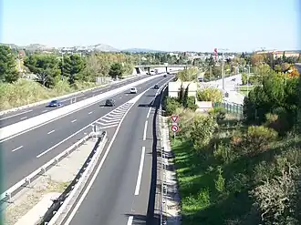 Image illustrative de l’article Autoroute A54 (France)