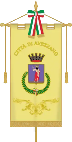 Drapeau de Avezzano