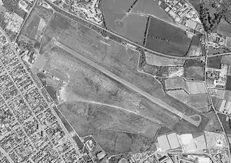 Aéroport d'Angers-Avrillé en 1985.