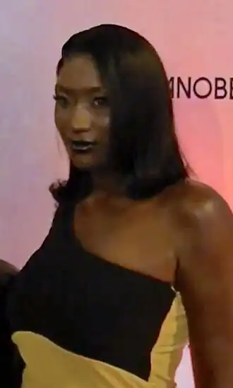 La chanteuse Aya Nakamura.