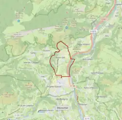Avec les communes environnantes