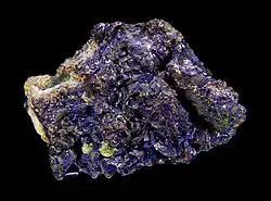 Azurite "Chessylite" - Chessy les mines - Rhône - France (8 × 6 cm)