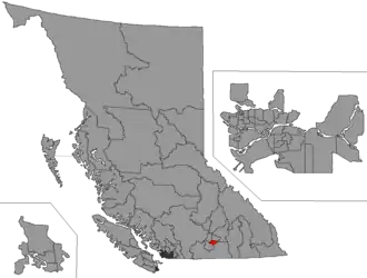 Carte de la circonscription