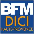 Logo de BFM DICI Haute-Provence du 9 mars 2021 au 10 juillet 2024.