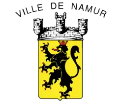 Blason de la ville de Namur.