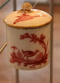 Pot à fardvers 1760