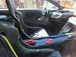 Intérieur de la 3.0 CSL Hommage de 2015.