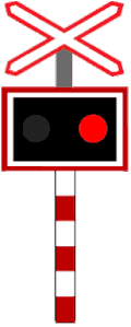 Signalisation de passage à niveau (Luxembourg)