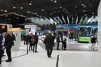 Vue de l'édition « Busworld Courtrai 2017 »