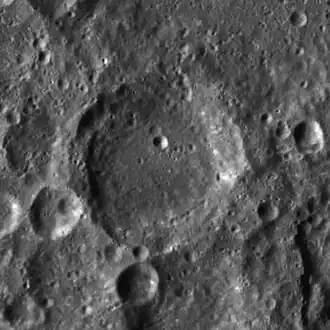 Image illustrative de l'article Backlund (cratère)