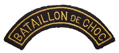 Badge d'épaule 1960-1963