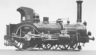 Locomotive Crampton, construite à partir de 1846.